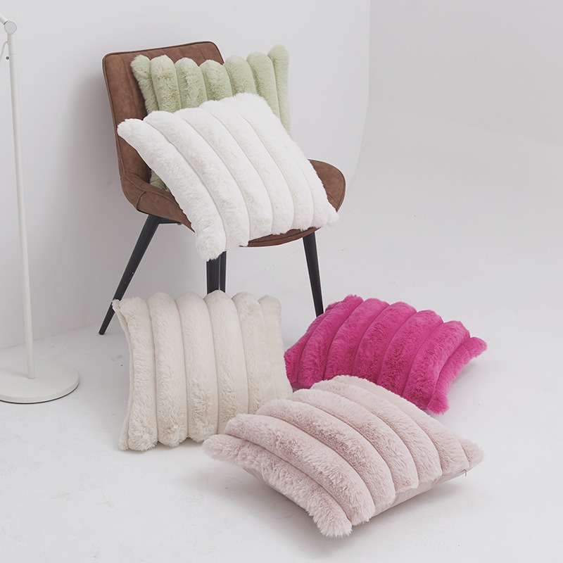 Christmas Throw Blanket - Christmas green imitation rabbit fur three-dimensional