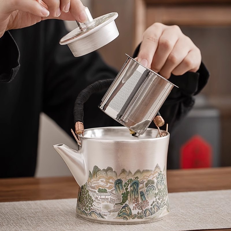 YFY Liu Yin one pot two cups p - đánh giá và giá Gift Box Wrap Set