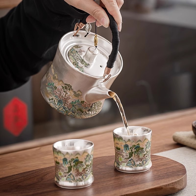 YFY Liu Yin one pot two cups p - đánh giá và giá Gift Box Wrap Set