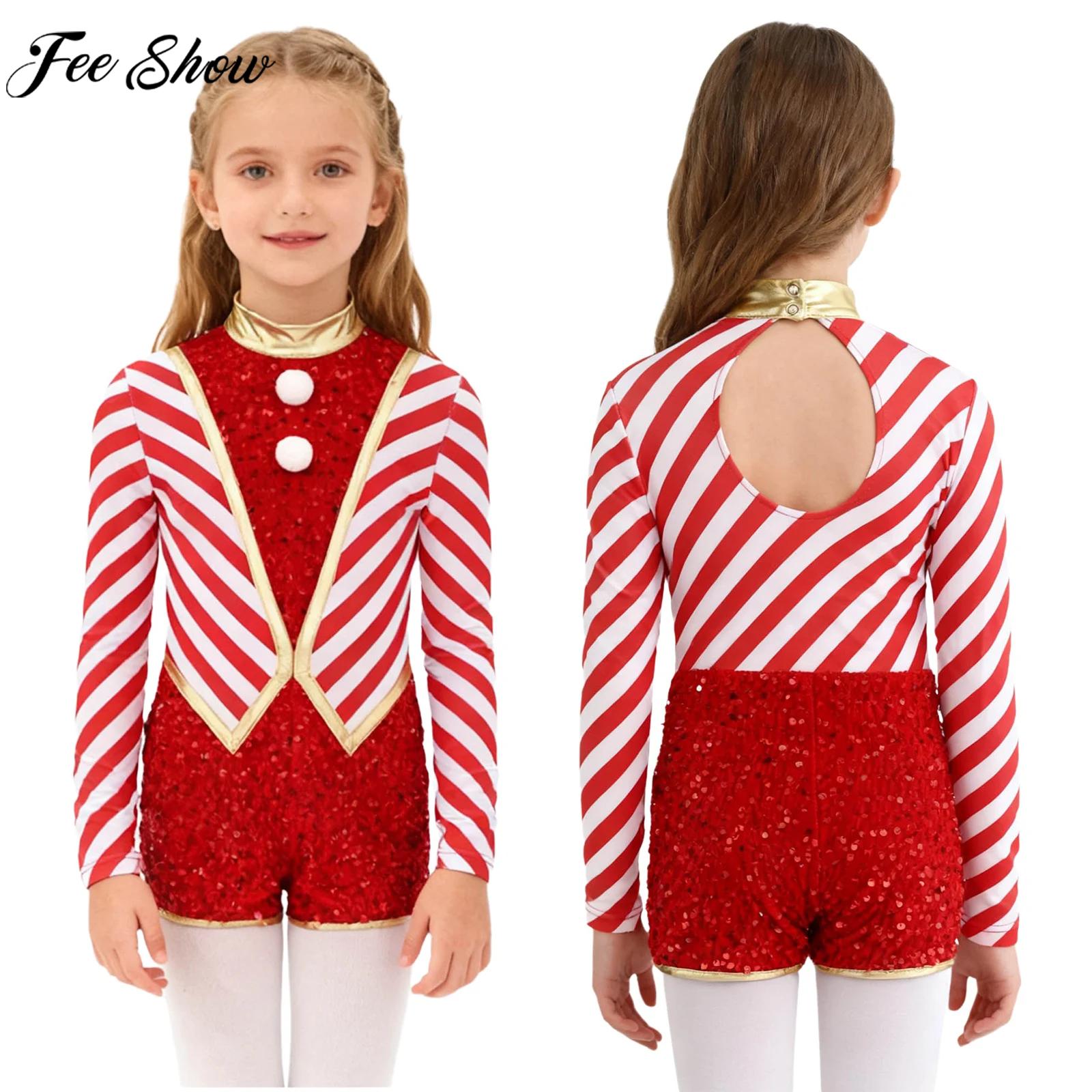Kids Girls Long Sleeve Sequin  - đánh giá và giá Elf Costume Christmas
