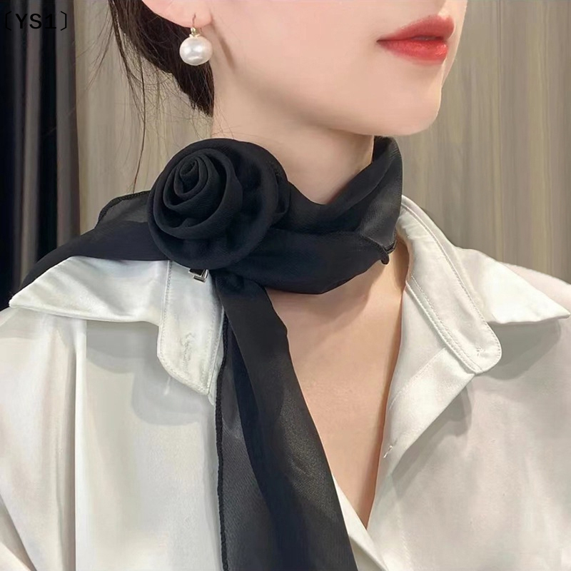 〔YS1〕Fashion Rose Flower Silk  - đánh giá và giá Ribbon Bow Gift