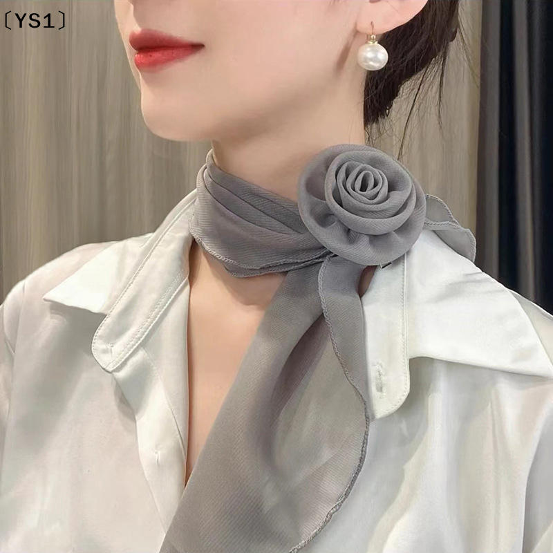 〔YS1〕Fashion Rose Flower Silk  - đánh giá và giá Ribbon Bow Gift