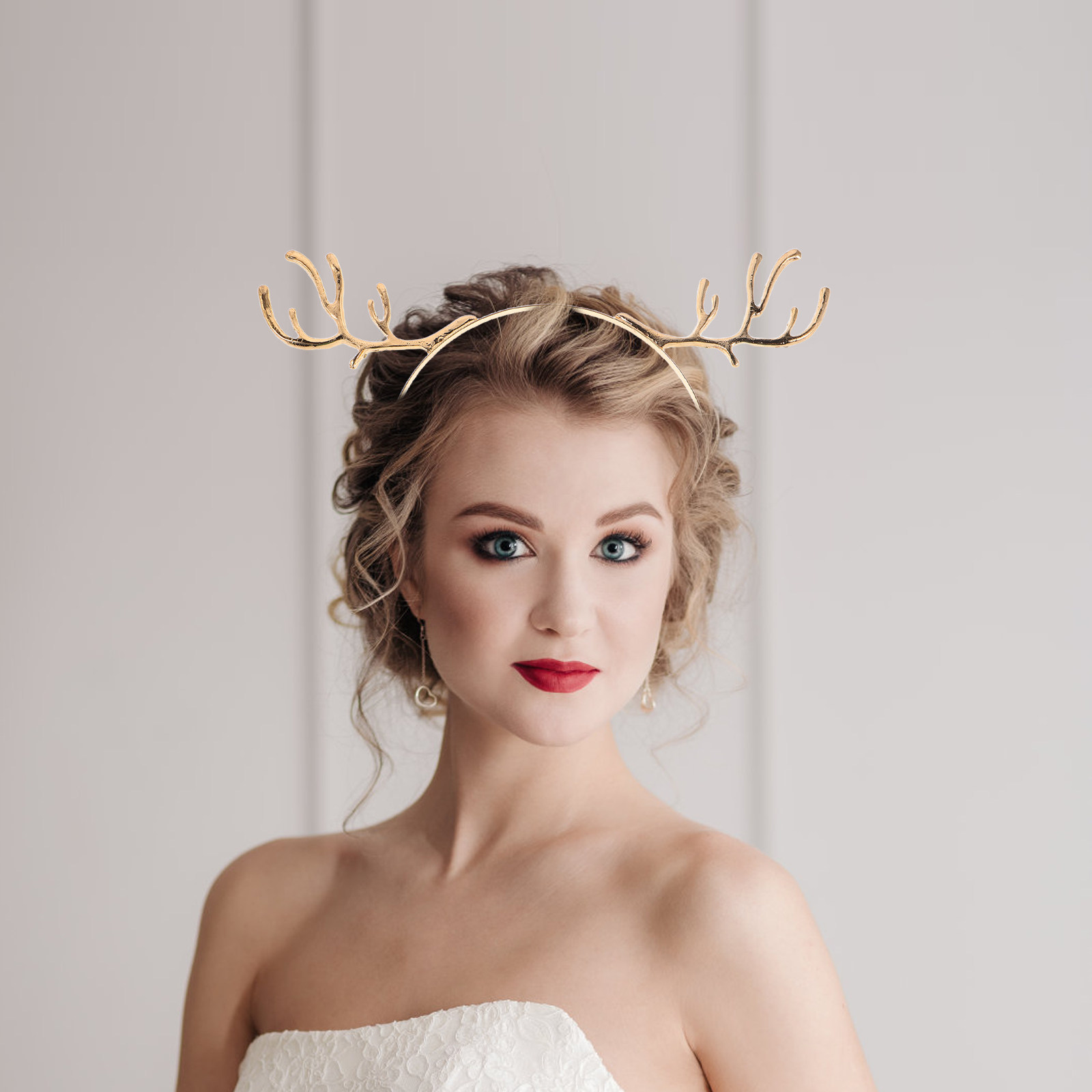 3Pcs Cute Reindeer Antler Head - đánh giá và giá Reindeer Antlers Headband