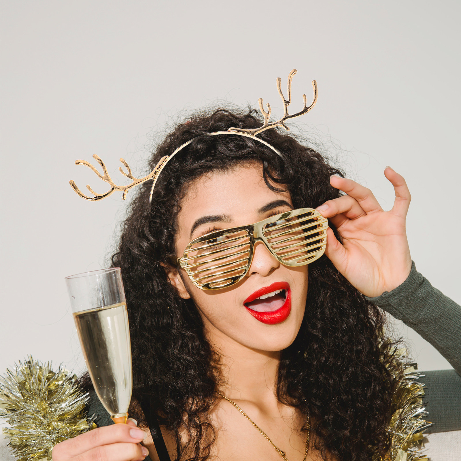 3Pcs Cute Reindeer Antler Head - đánh giá và giá Reindeer Antlers Headband