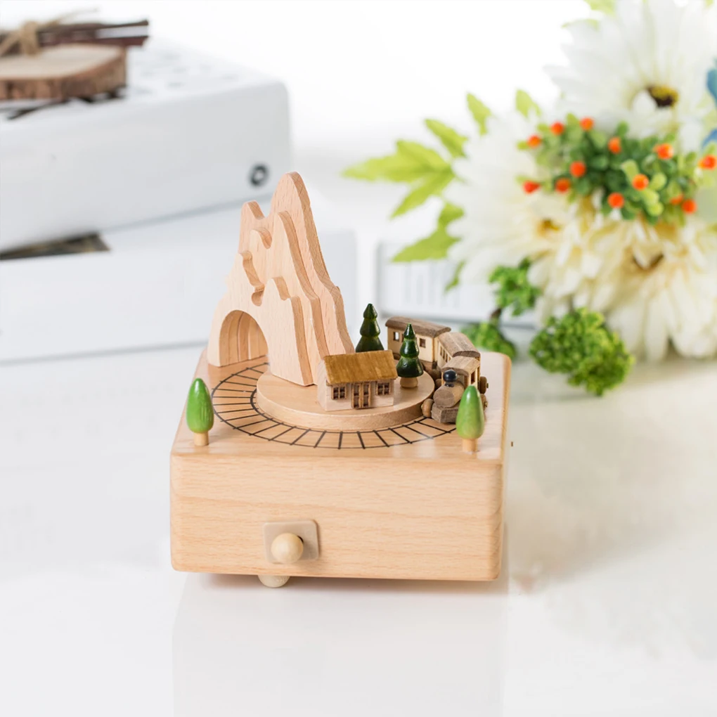 Wooden Carousel Music Box Orna - đánh giá và giá Snow Globe Musical