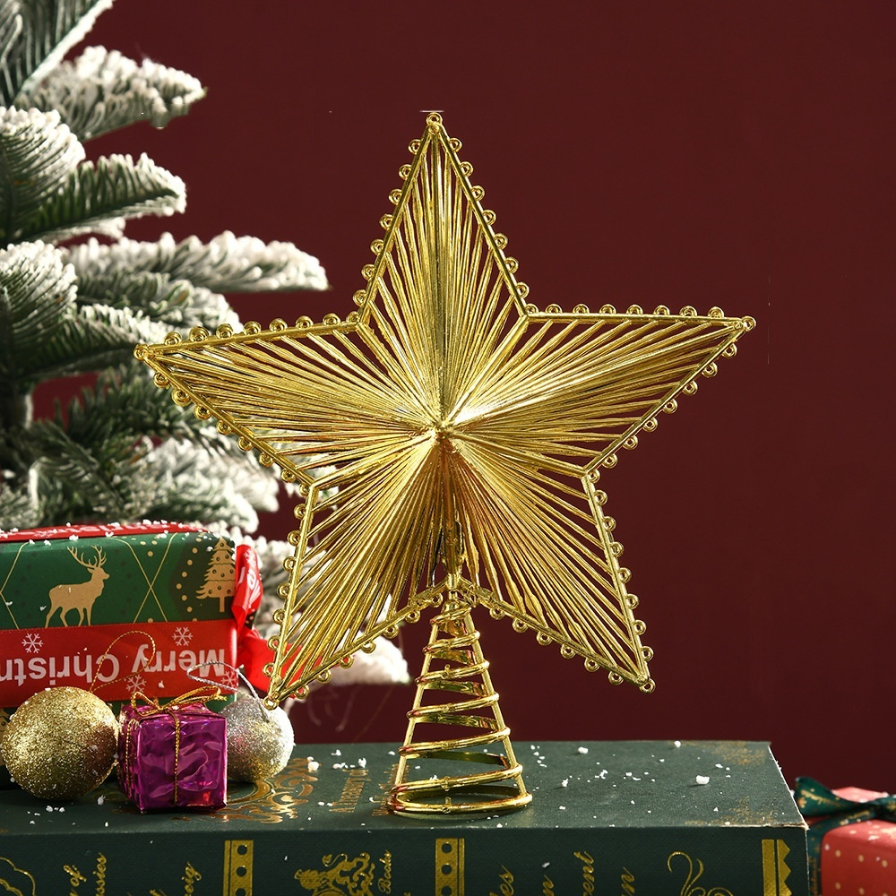 Gold Glitter Christmas Tree To - đánh giá và giá Star Tree Topper