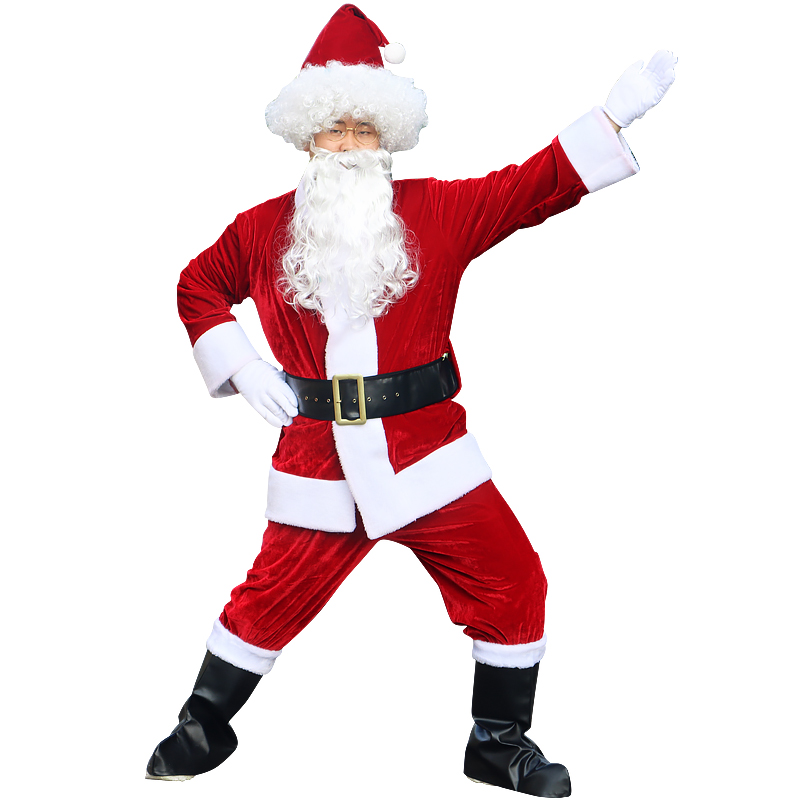 High Quality Velvet Christmas  - đánh giá và giá Elf Costume Christmas