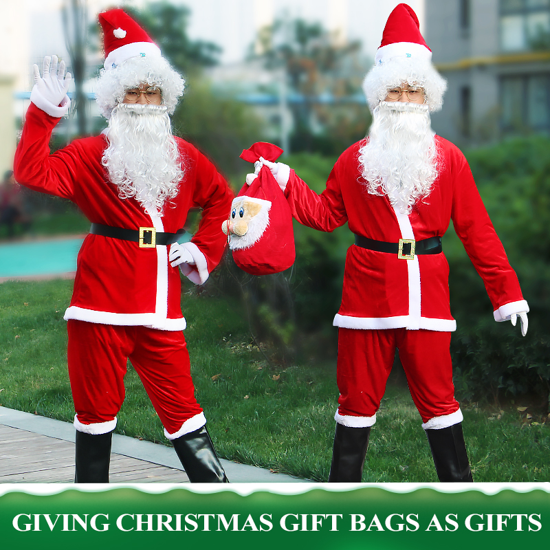 High Quality Velvet Christmas  - đánh giá và giá Elf Costume Christmas