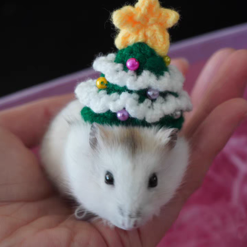 Hand Woven Pet Christmas Hat D - đánh giá và giá Santa Hat Plush