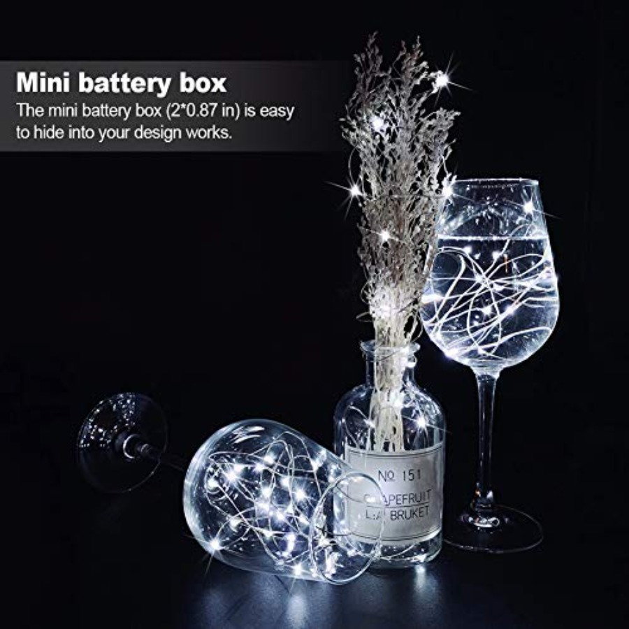 48 Pack 7.2ft Fairy Lights Bat - đánh giá và giá Led Fairy String Lights