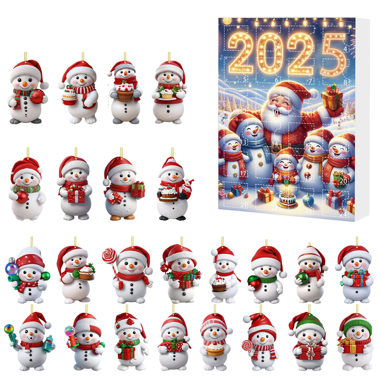 Christmas Advent Calendar with - đánh giá và giá Advent Calendar Gift