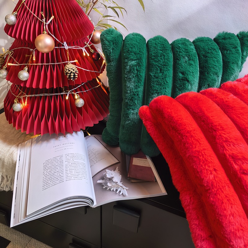 Christmas green imitation rabb - đánh giá và giá Christmas Throw Blanket