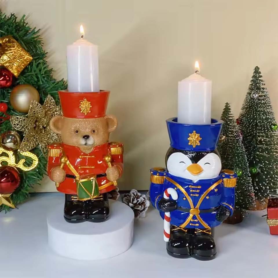New Resin Nutcracker Candlesti - đánh giá và giá Nutcracker Figurine