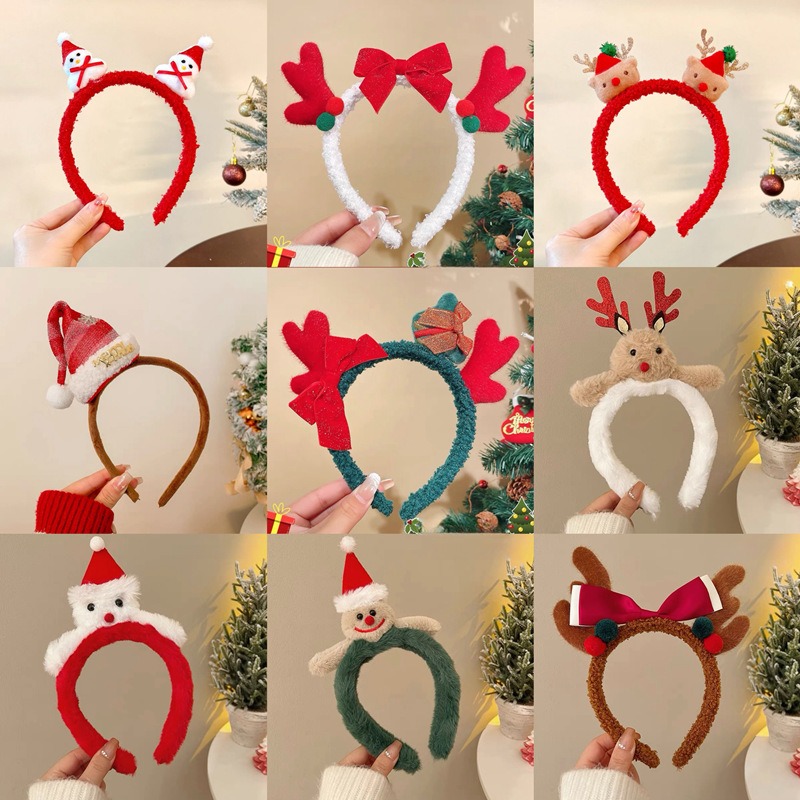 Christmas Santa Cute Bear Plus - đánh giá và giá Reindeer Antlers Headband