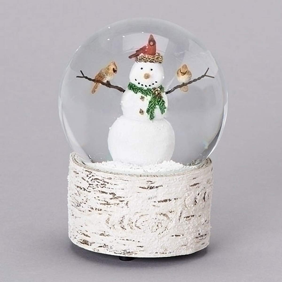 Snowman with Cardinal Friends  - đánh giá và giá Snow Globe Musical
