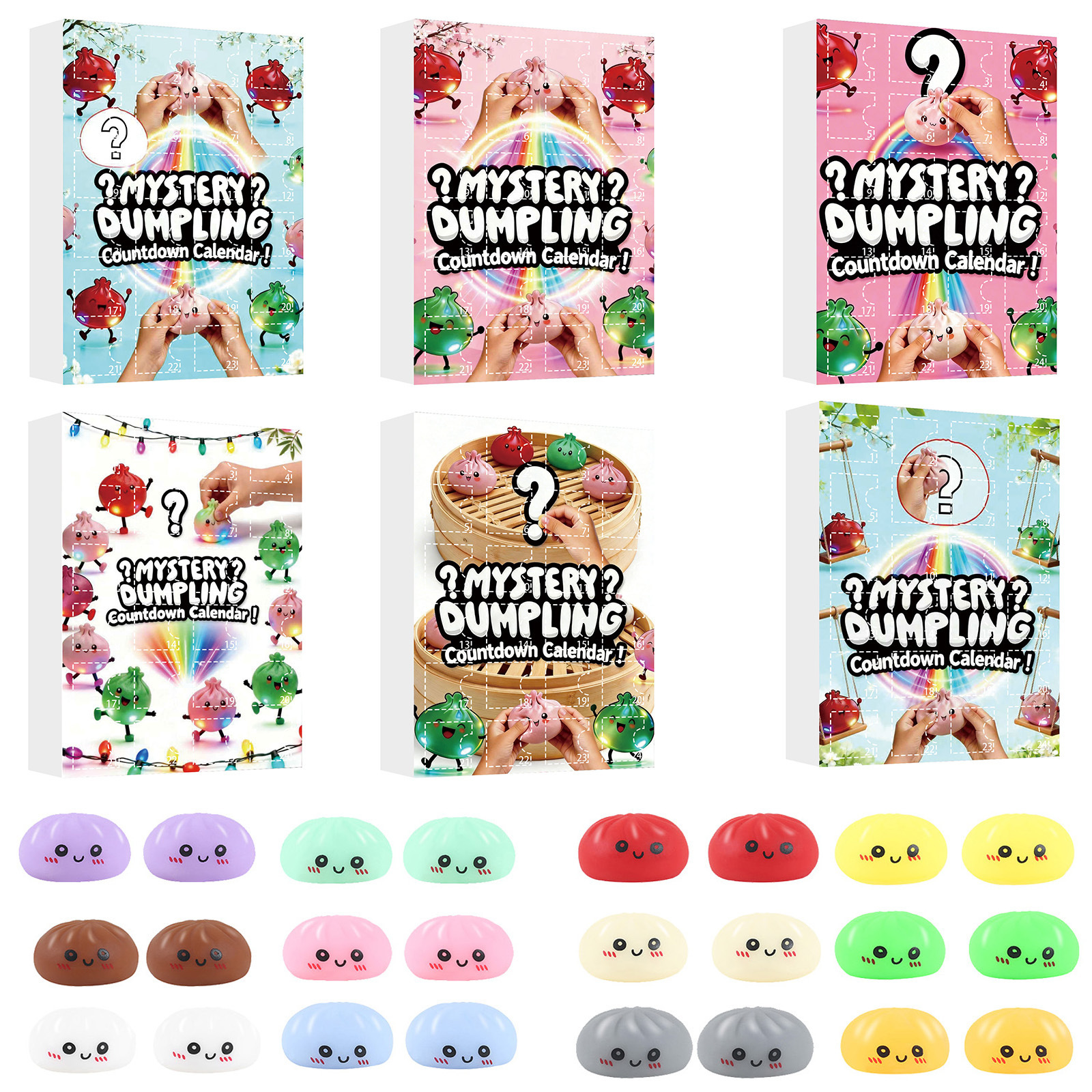 New 24pc Surprise Dumplings My - đánh giá và giá Advent Calendar Gift