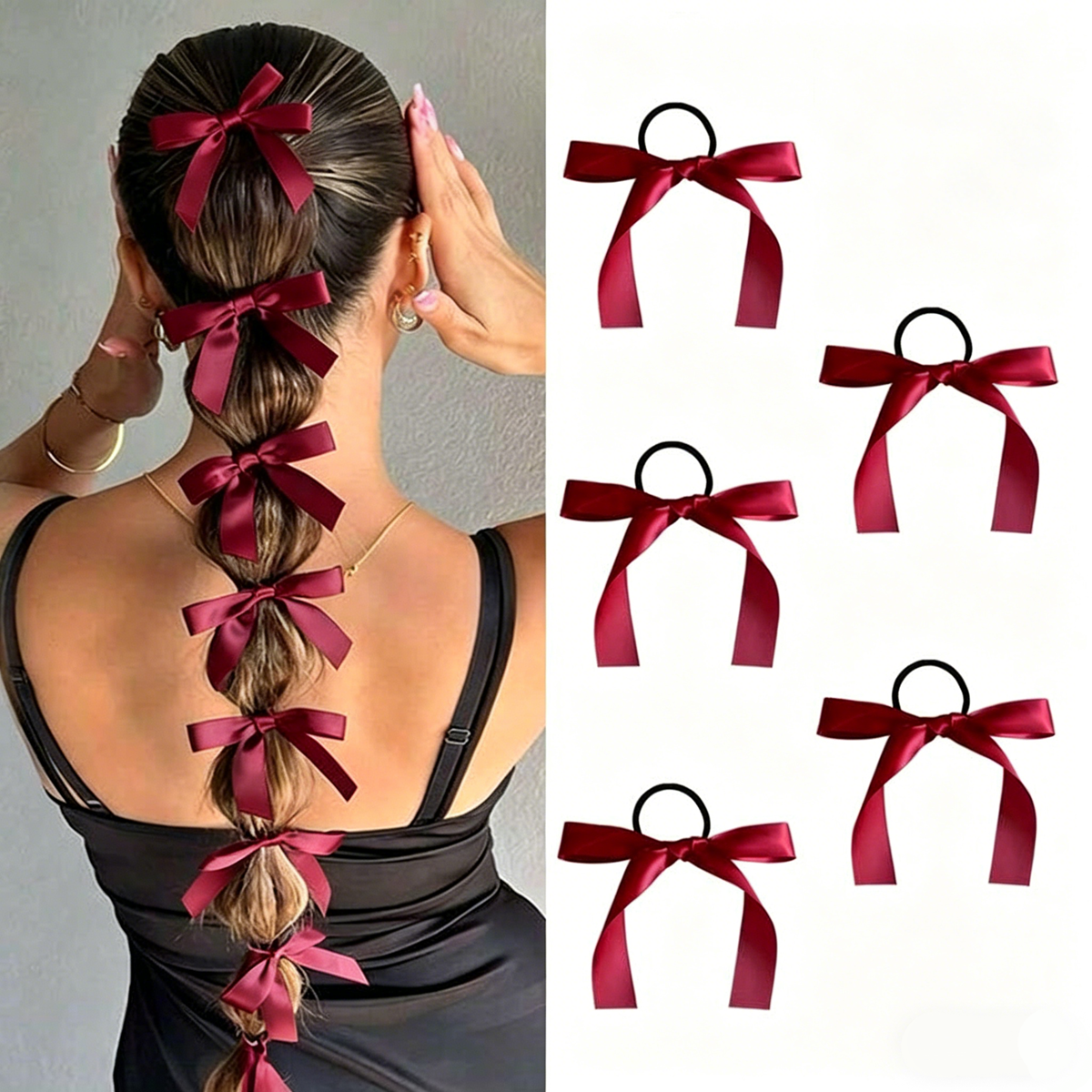 5-10Pcs Women's Style, Fashion - đánh giá và giá Ribbon Bow Gift