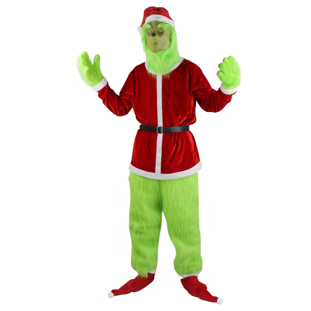 Merry Christmas Grinch Cosplay - đánh giá và giá Santa Hat Plush