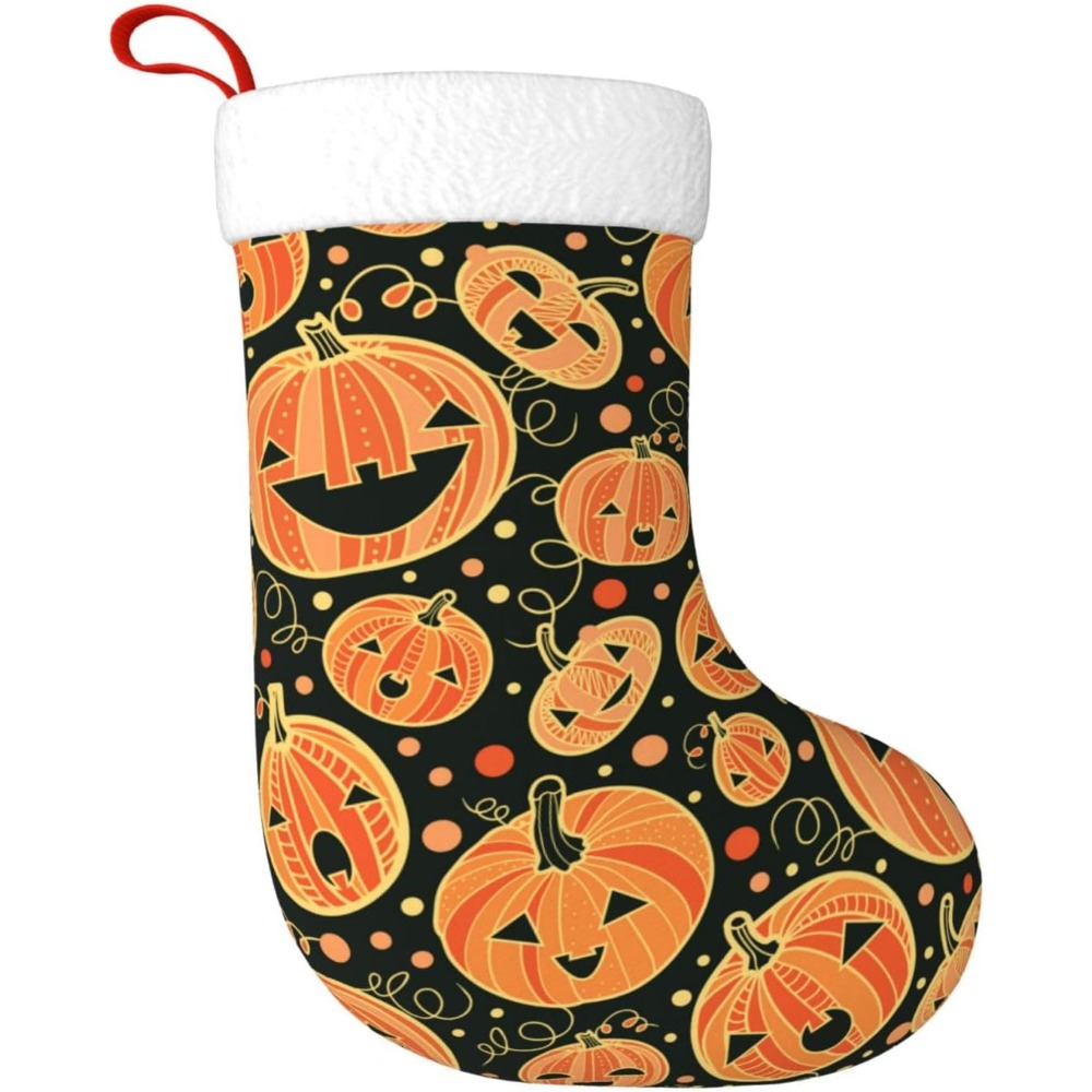 Halloween Pumpkin Christmas St - đánh giá và giá Christmas Stocking Hanging