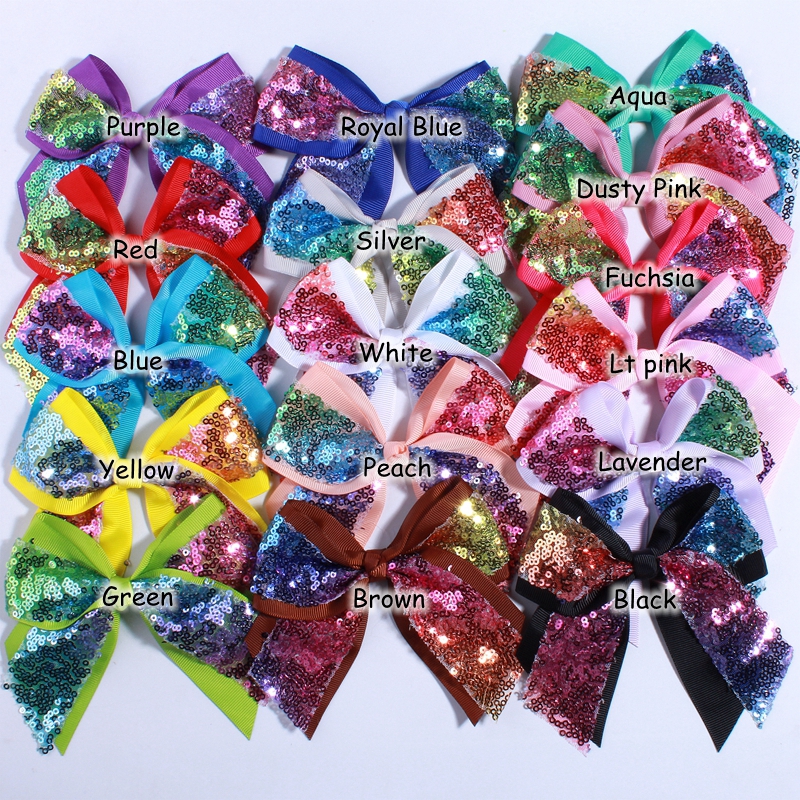 12CM Big Bling Sequins Grosgra - đánh giá và giá Ribbon Bow Gift