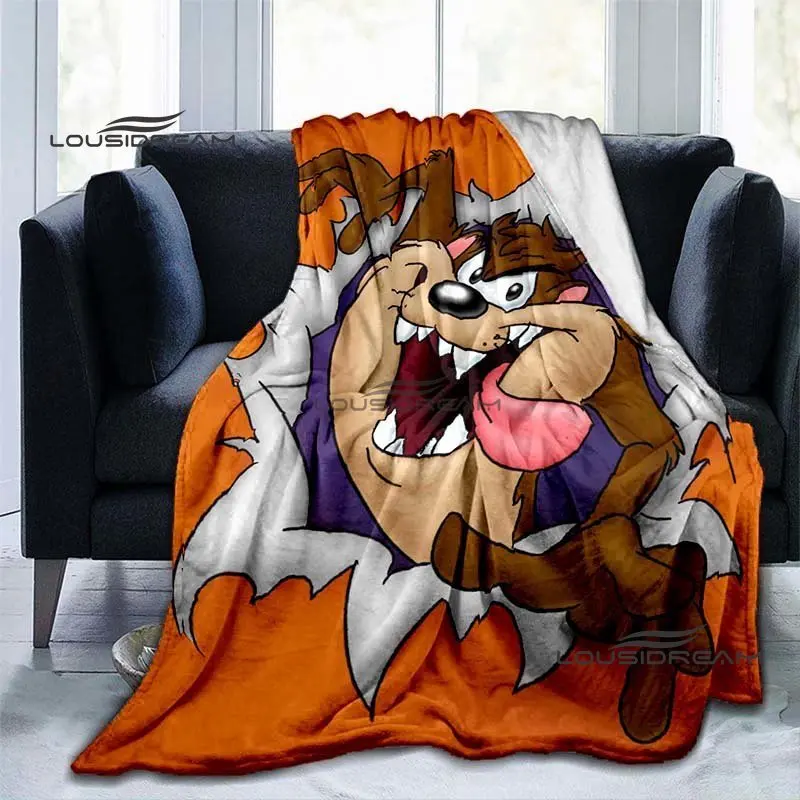 Cute Taz-Mania Blanket Classic - đánh giá và giá Christmas Throw Blanket