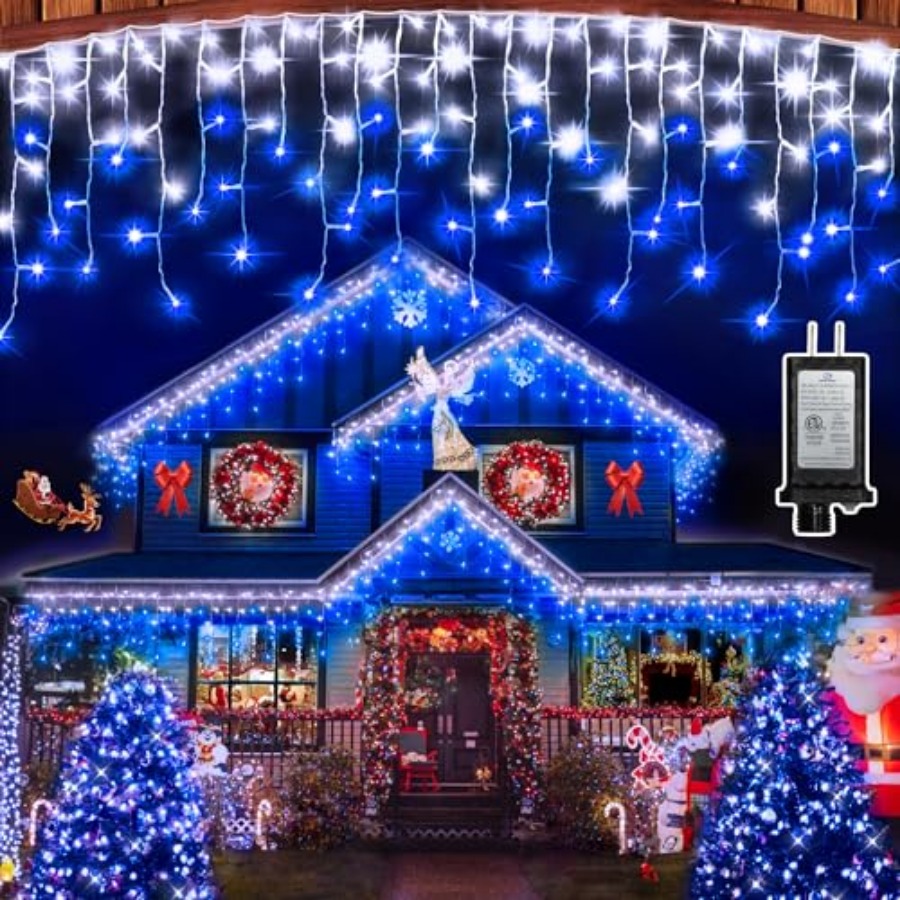 612 LED 60Feet Christmas Light - đánh giá và giá Christmas Lights Outdoor