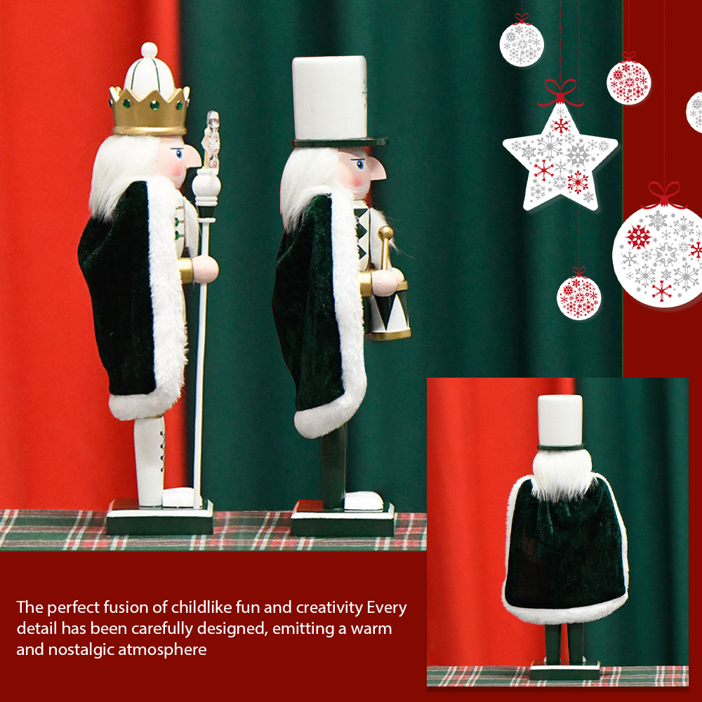 30CM Nutcracker snowflake cape - đánh giá và giá Nutcracker Figurine
