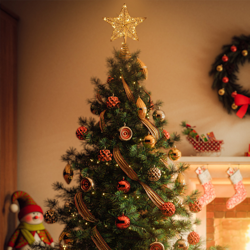LED Christmas Tree Top Decorat - đánh giá và giá Star Tree Topper
