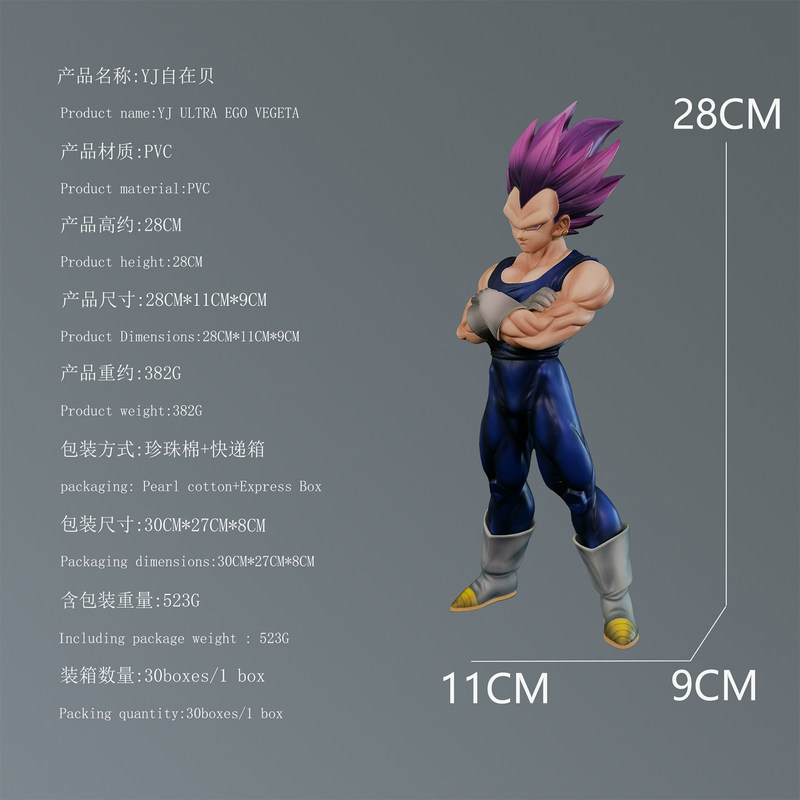 YS Dragon Ball Ultra Ego Veget - đánh giá và giá Ornament Ball Set