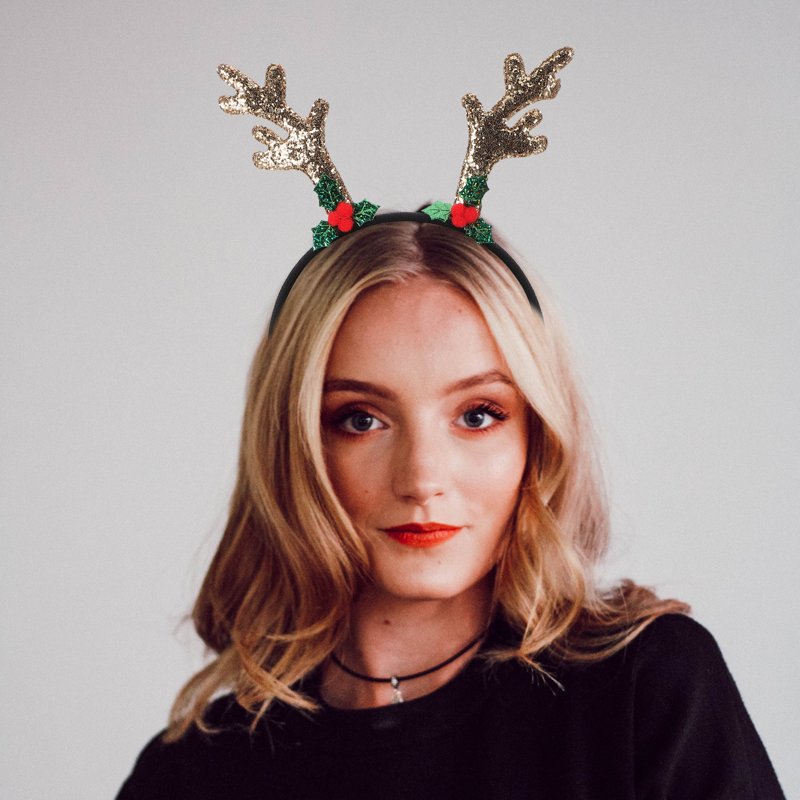 Antler Headband Dark Deer Horn - đánh giá và giá Reindeer Antlers Headband