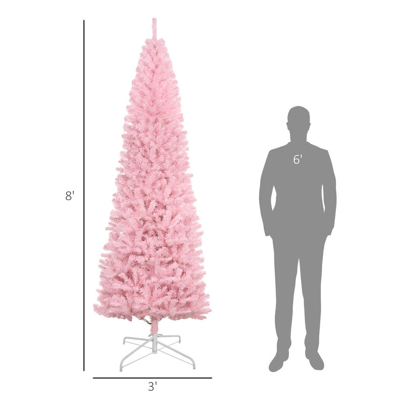HOMCOM 8' Artificial Christmas - đánh giá và giá Christmas Tree Artificial