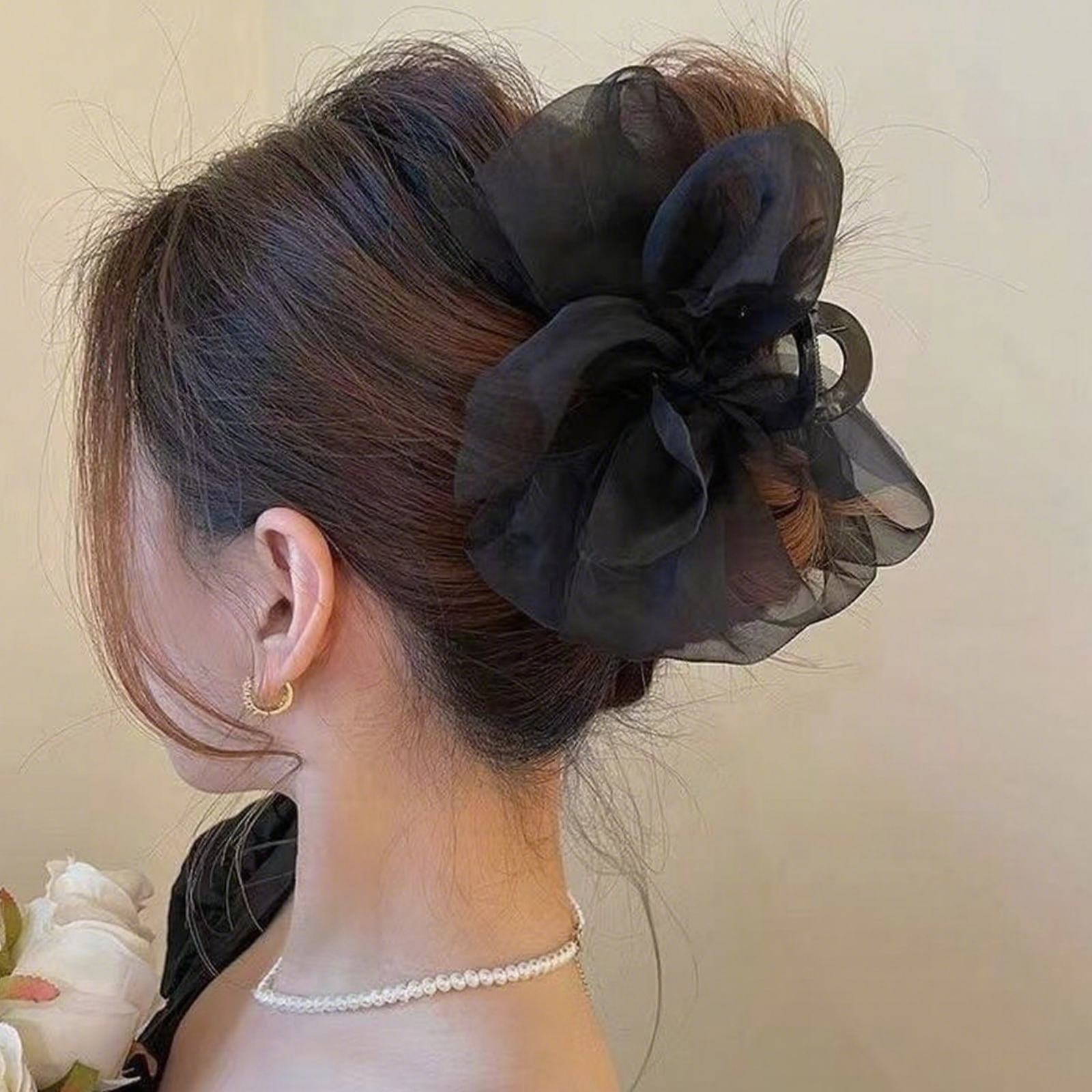 1PCFashion Mesh Tulle Large Bo - đánh giá và giá Ribbon Bow Gift