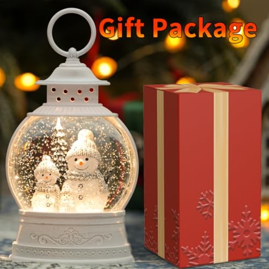 Christmas Snow Globe Lantern M - đánh giá và giá Snow Globe Musical