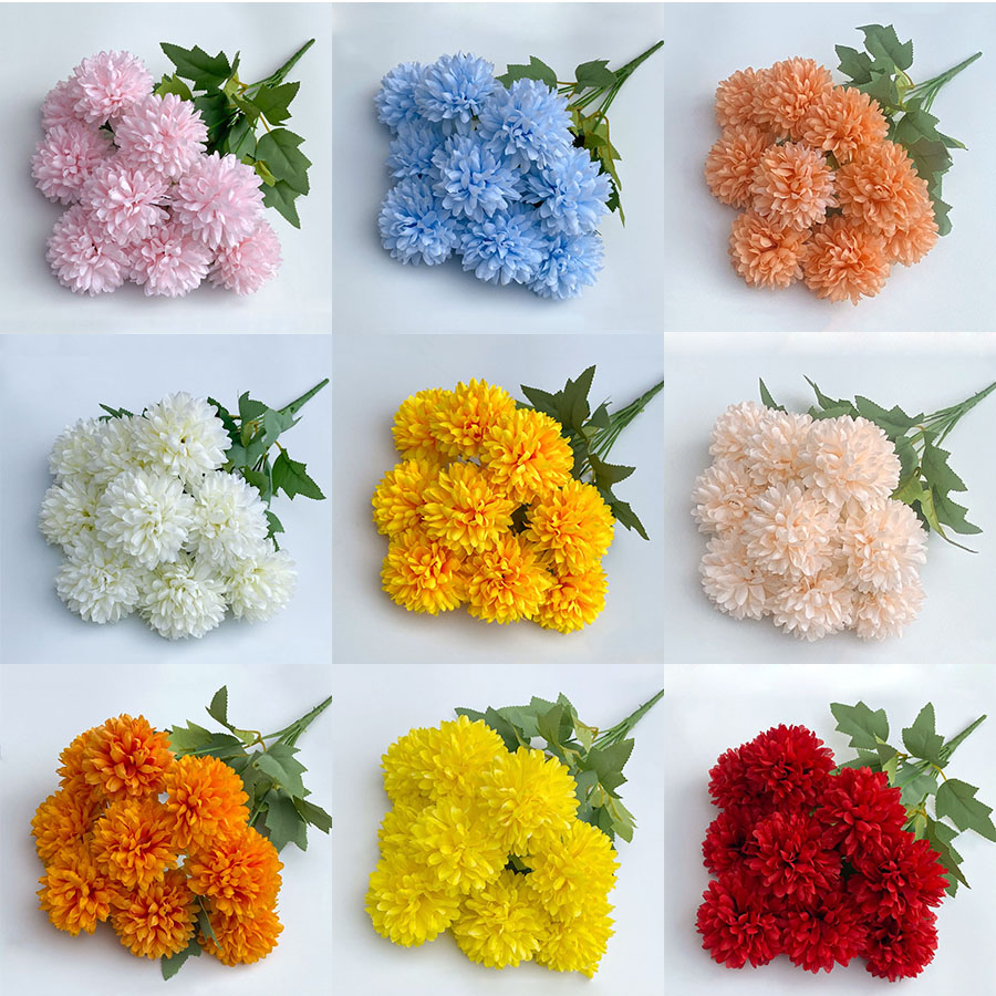 Artificial Flower Bouquet Chry - đánh giá và giá Christmas Wreath Fake