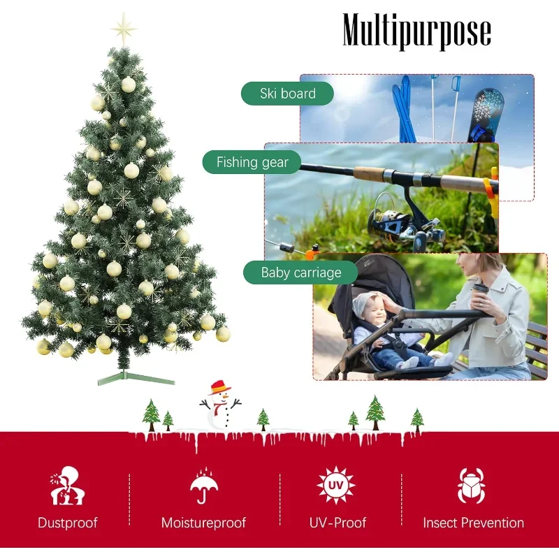7.5 ft Christmas Tree Storage  - đánh giá và giá Christmas Tree Artificial