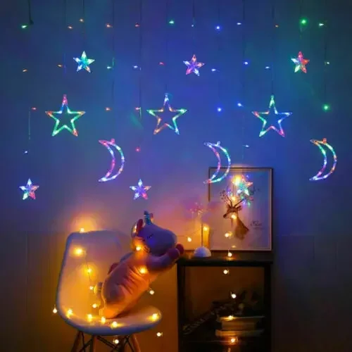 LED Fairy String Window Curtai - đánh giá và giá Led Fairy String Lights