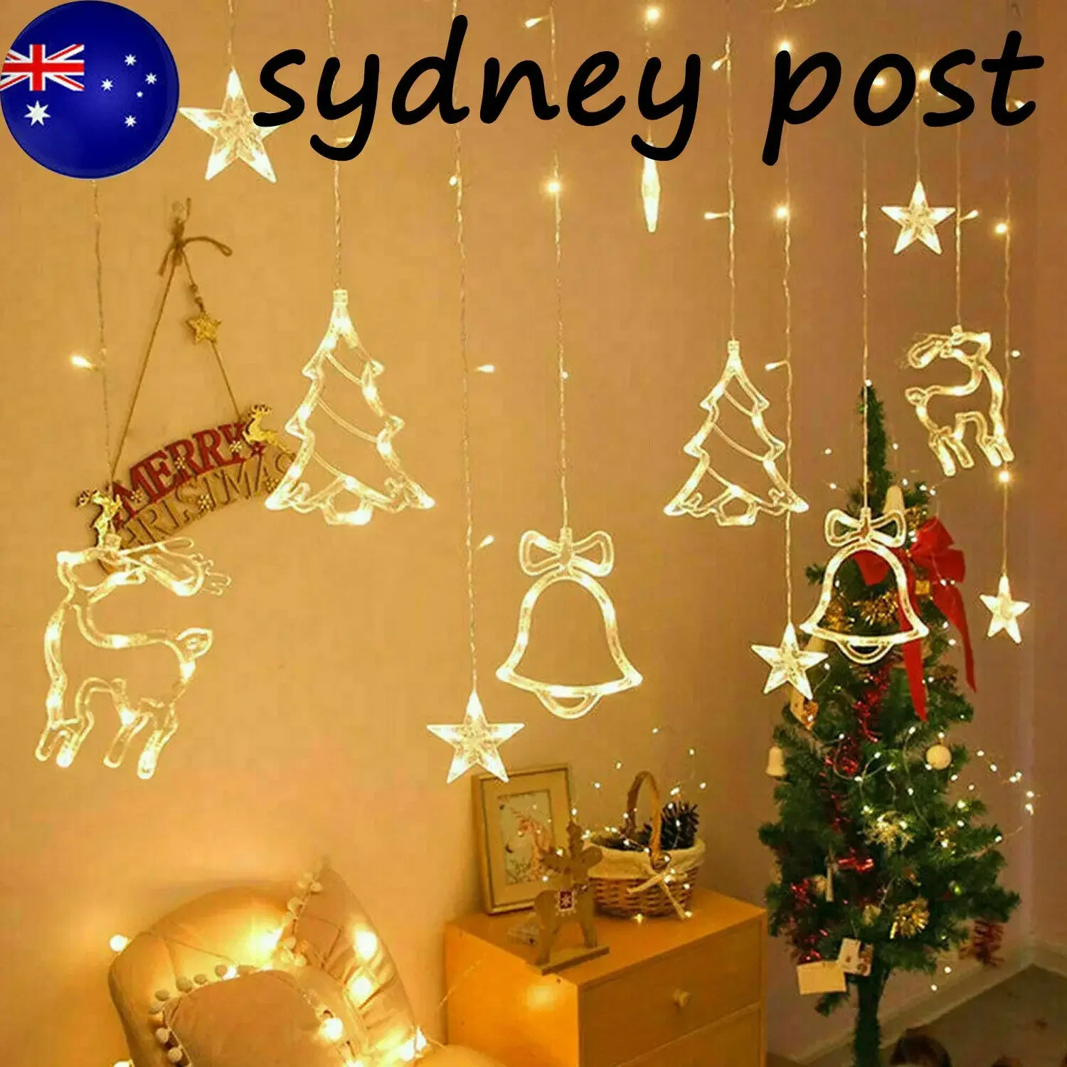 LED Fairy String Window Curtai - đánh giá và giá Led Fairy String Lights