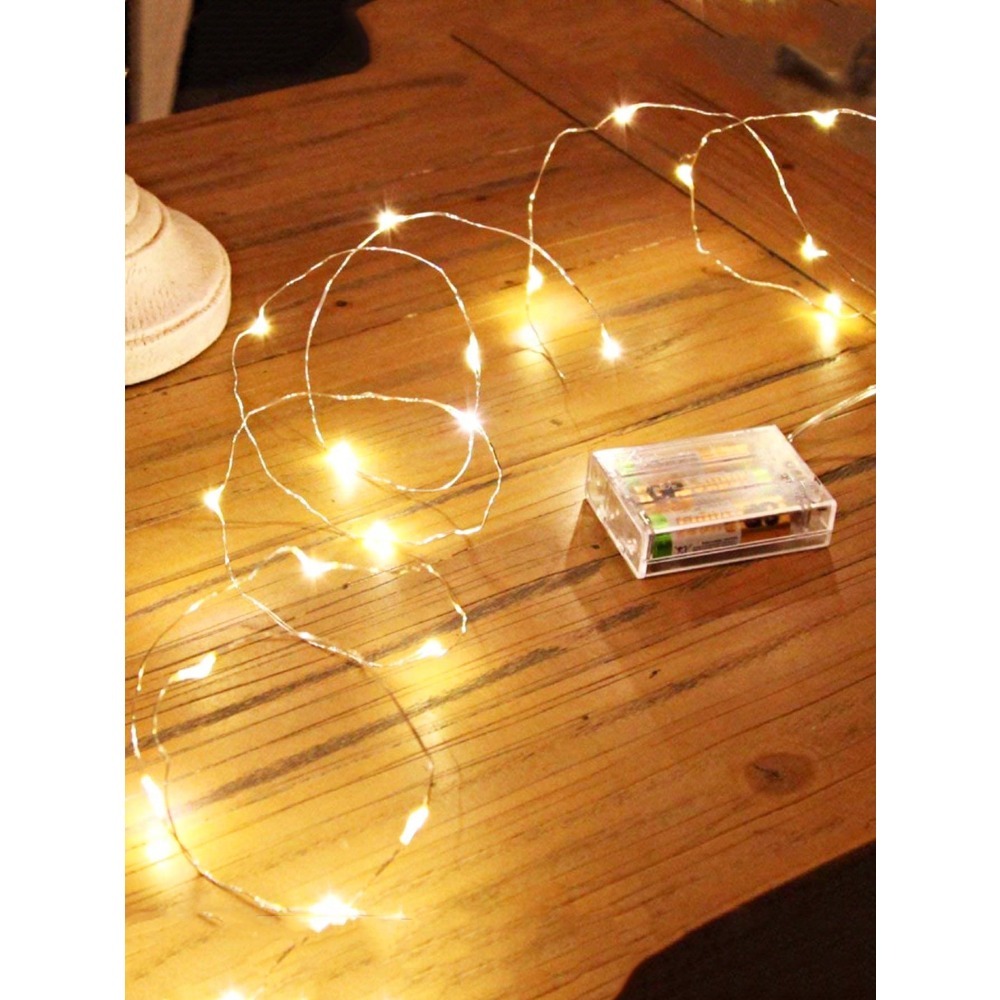 1pc Warm White LED Copper Wire - đánh giá và giá Led Fairy String Lights