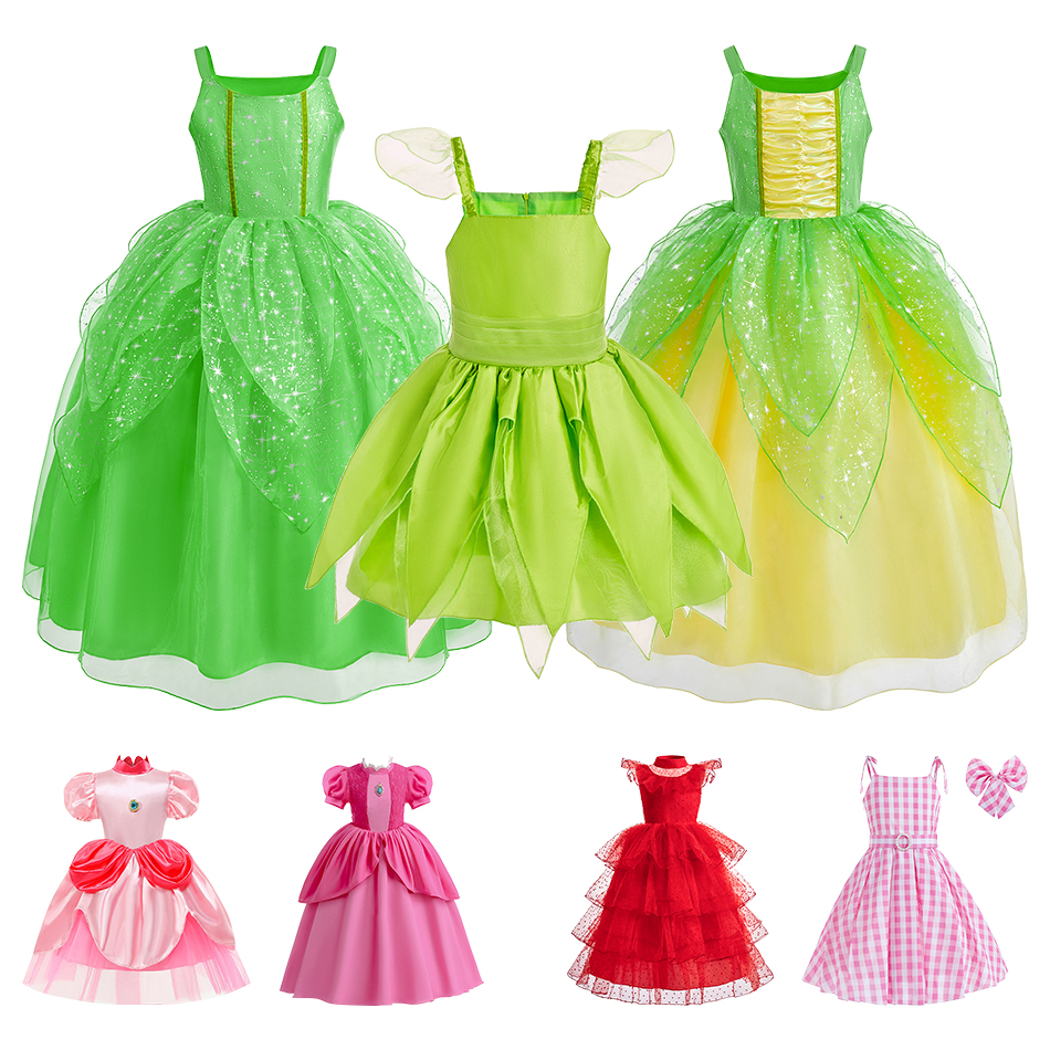 2026 Summer Girls Pink Peach P - đánh giá và giá Elf Costume Christmas