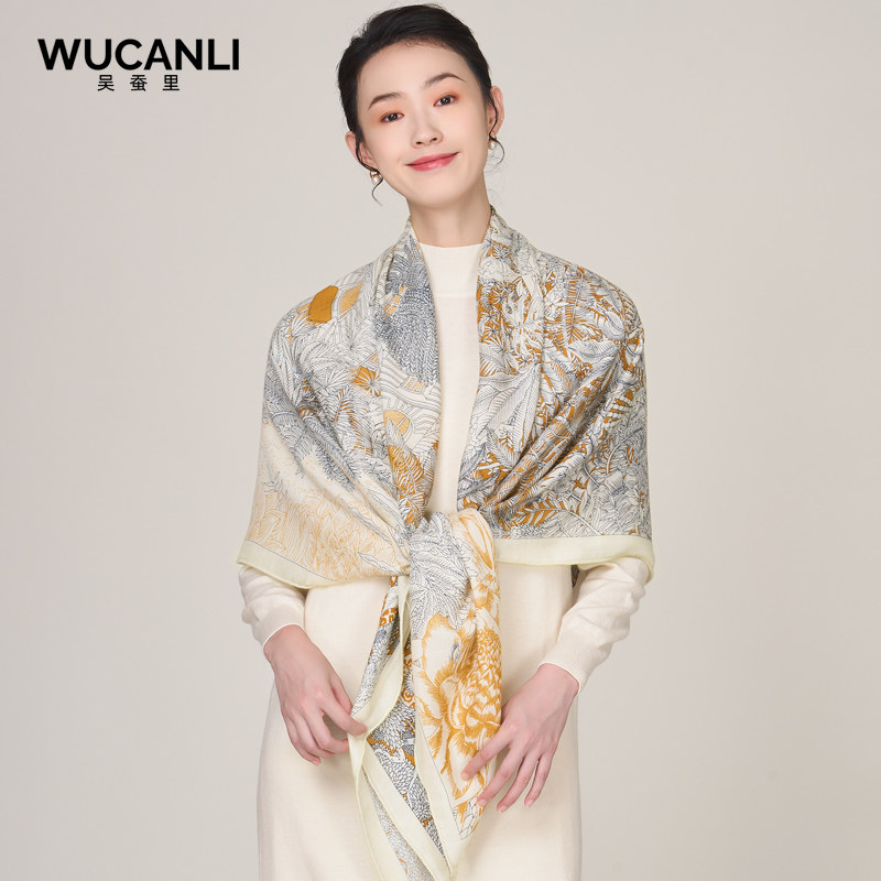 Silk & Wool Scarf Gift Box, Ca - đánh giá và giá Gift Box Wrap Set