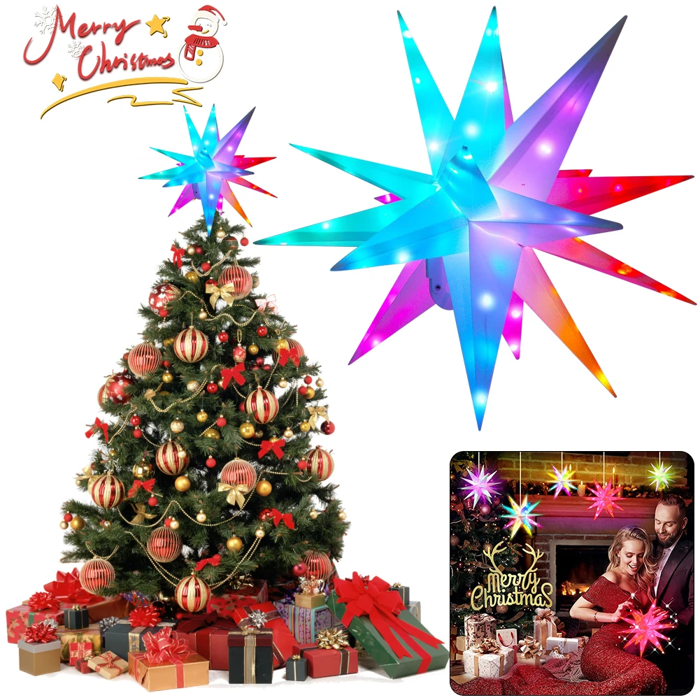 25/40/50/60CM Christmas Star L - đánh giá và giá Star Tree Topper