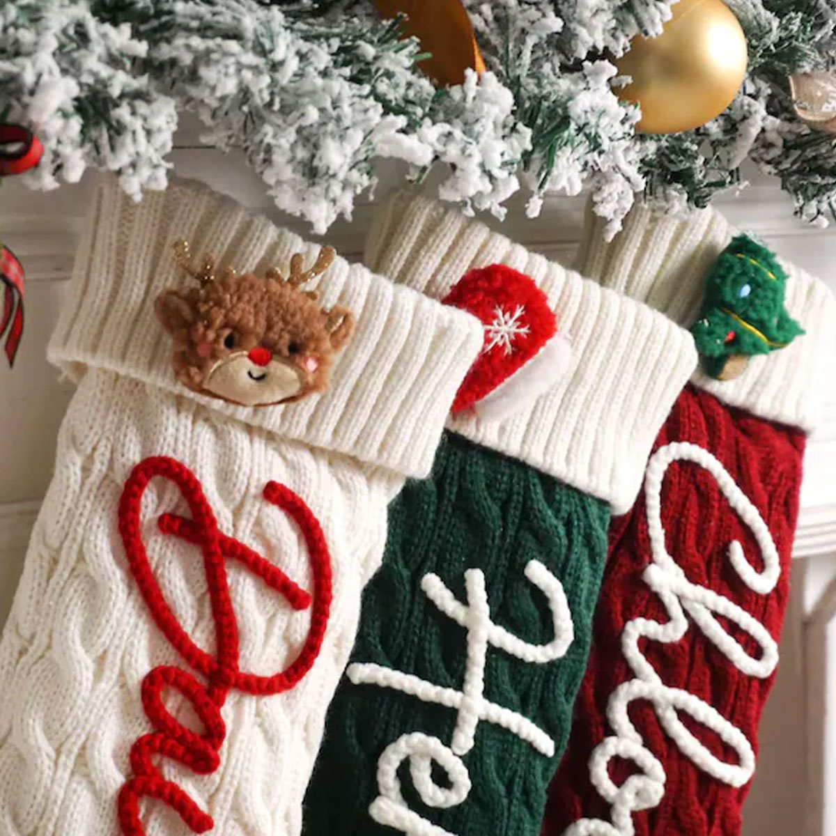 1PC Christmas decorative stock - đánh giá và giá Christmas Stocking Hanging