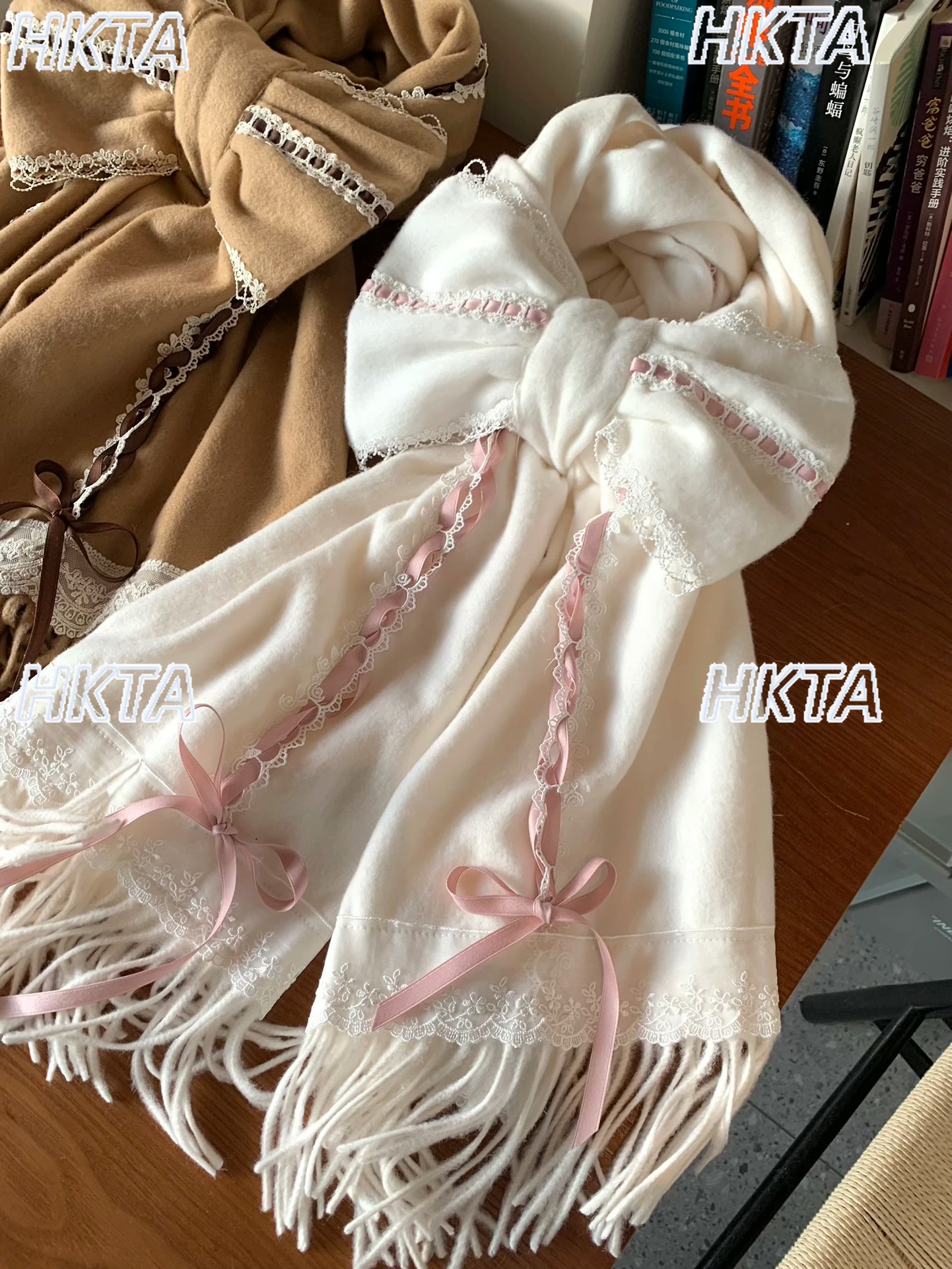 Cute Retro Ribbon Scarves Wome - đánh giá và giá Ribbon Bow Gift
