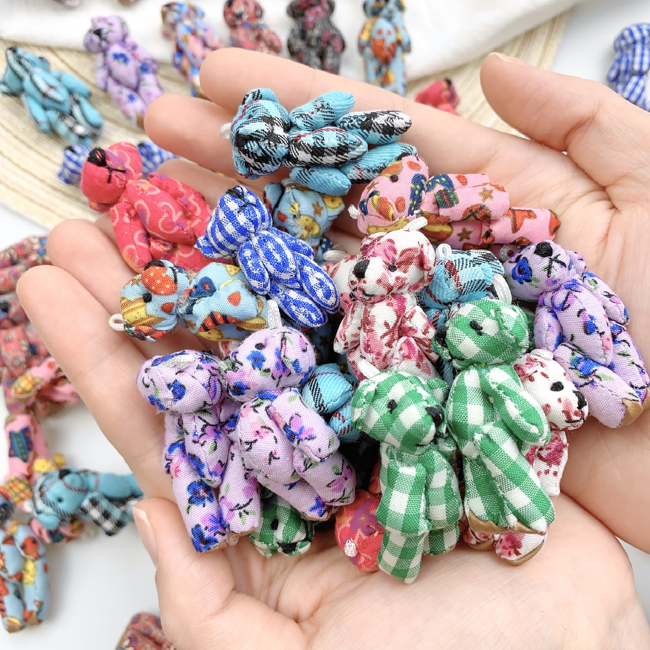 10pcs Mini Joint Bears Plush K - đánh giá và giá Christmas Throw Blanket