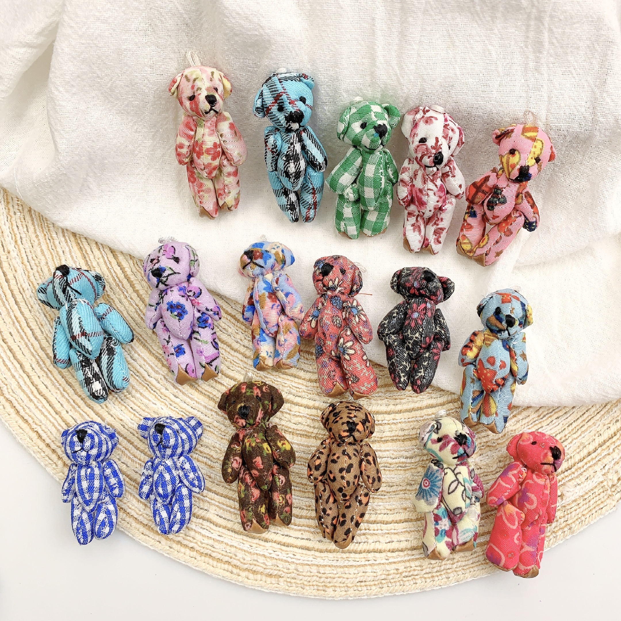 10pcs Mini Joint Bears Plush K - đánh giá và giá Christmas Throw Blanket