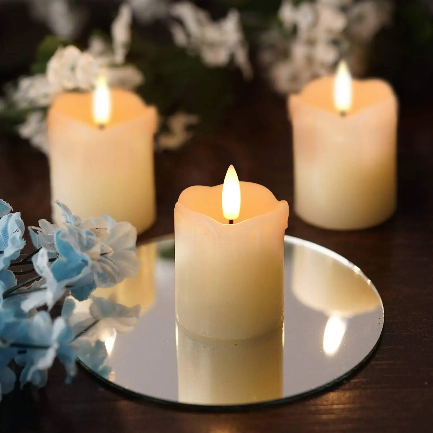 Flameless Votive Candles with  - đánh giá và giá Holiday Candle Set